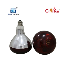 Инфракрасная лампа для обогрева R40/R125 (наполовину красная) Chenyan